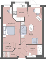 Typical 1 Bed Apt