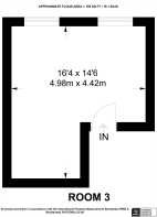 Floorplan area for info only, not for £/sq. ft valuation
