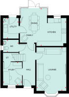 Holden Part L Floor plan ground floor