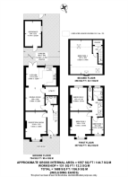 Floorplan area for info only, not for £/sq. ft valuation