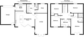 Gorffwys y Ddraig, Penybontfawr - all floors.JPG