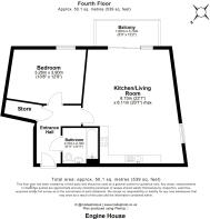 Fourth Floor Approx. 50.1 sq. metres (539 sq. feet