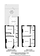 Floorplan area for info only, not for £/sq. ft valuation