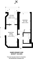 Floorplan area for info only, not for £/sq. ft valuation