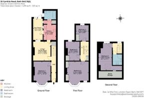 32 Cynthia Road Bath, BA2 3QQ - Coloured Plans (1)