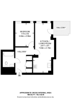 Floorplan area for info only, not for £/sq. ft valuation