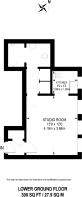 Floorplan area for info only, not for £/sq. ft valuation
