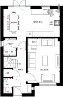 Ground floor of our 4 bed Kingsley home