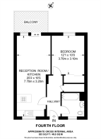 Floorplan area for info only, not for £/sq. ft valuation