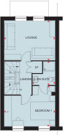 First floor floorplan of the Greenwood at Porters Way, Driffield