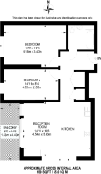 Floorplan area for info only, not for £/sq. ft valuation