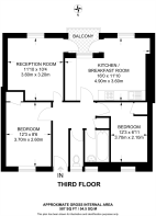 Floorplan area for info only, not for £/sq. ft valuation
