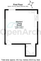 Flat 5, 84 Lincoln Road, Peterborough - all floors