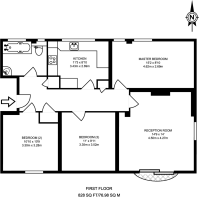 Floorplan area for info only, not for £/sq. ft valuation