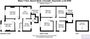 Maes Y Don, Beach Bank, Criccieth, Gwynedd, LL52 0