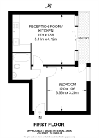 Floorplan area for info only, not for £/sq. ft valuation