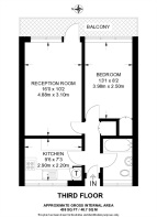 Floorplan area for info only, not for £/sq. ft valuation
