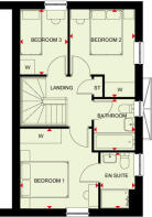 Moresby End First Floor Plan