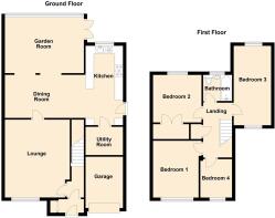 24 Llwyn Brith, Llanrwst - all floors.JPG