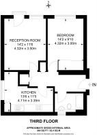 Floorplan area for info only, not for £/sq. ft valuation