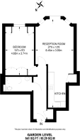 Floorplan area for info only, not for £/sq. ft valuation