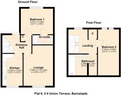 Flat 6, 3-4 Union Terrace, Barnstaple - all floors
