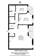 Floorplan area for info only, not for £/sq. ft valuation