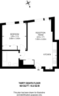 Floorplan area for info only, not for £/sq. ft valuation