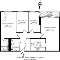 Floorplan area for info only, not for Â£/sq. ft valuation
