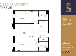 2 Bed Floorplan