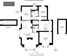 Floorplan of 3 (Flat 1) Newbattle Terrace