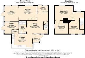 1 Brook Green Cottages, Military Road, Brook - all