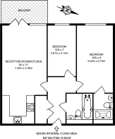 Floorplan area for info only, not for £/sq. ft valuation