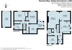41 Pennine Way, Ashby Floorplan