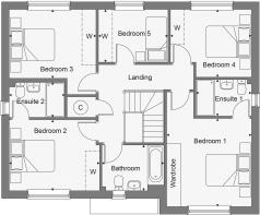 Dandara - The Willows - The Kingston, Home 38 floorplan