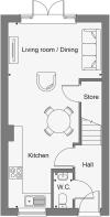 Dandara - Golwg Gwendraeth  - The Aber, Home 136 floorplan