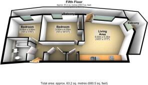 LIBERTY HOUSE FLOOR PLAN 3D