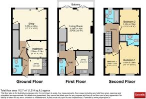 Floor/Site plan 1