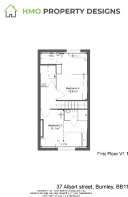 37 Albert street, Burnley, BB11 - First Floor V1.1