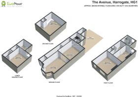 EweMove Harrogate 3D Plot Plan