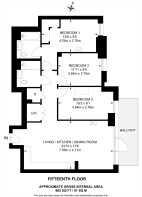Floorplan area for info only, not for £/sq. ft valuation