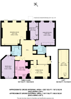 Floorplan area for info only, not for £/sq. ft valuation