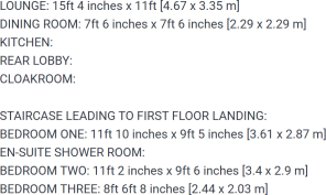 Room Dimensions