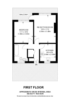 Floorplan area for info only, not for £/sq. ft valuation