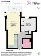 284900 - Apartment 7, 24, Point Pleasant London, S