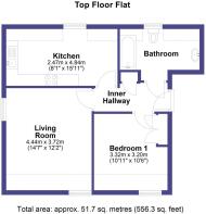 Flat 14, The Gavel, Sturminster Newton - Top Floor
