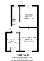 Floorplan area for info only, not for £/sq. ft valuation