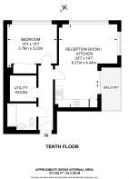 Floorplan area for info only, not for £/sq. ft valuation