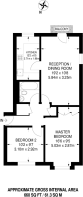 Floorplan area for info only, not for £/sq. ft valuation