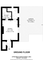 Floorplan area for info only, not for £/sq. ft valuation